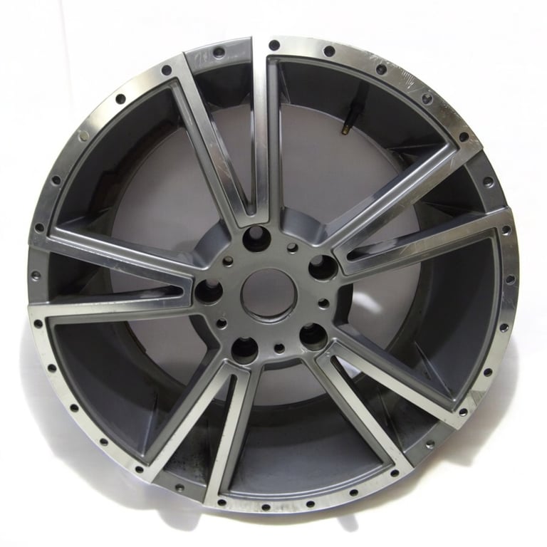 1x Alufelge 18 Zoll 8.0" 5x115 46ET Glanz Silber 13259251 Opel Rim Wheel