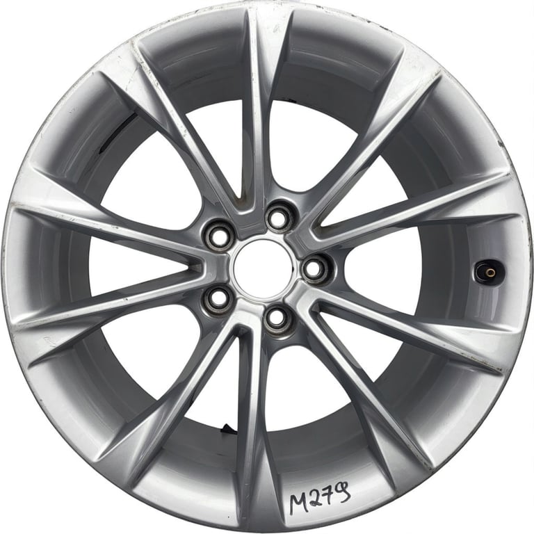 1x Alufelge 18 Zoll 8.5" 5x112 29ET Glanz Silber 8T0601025CA Audi A5 Rim Wheel FEL9492819458zk