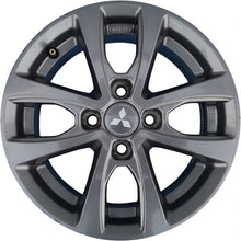 Laden Sie das Bild in den Galerie-Viewer, 1x Alufelge 14 Zoll 5.5&quot; 4x100 40ET MMDA01-554 Mitsubishi Mirage Space Star