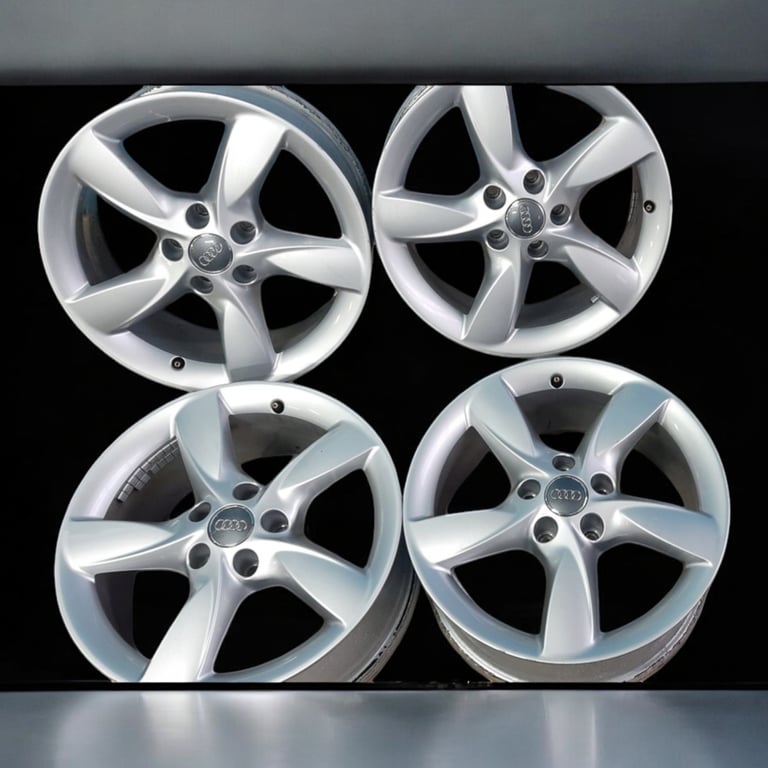 4x Alufelge 17 Zoll 7.5" 5x112 37ET Silber 4G0071497 Audi A6 Rim Wheel FEL1898220181cf