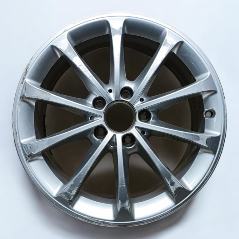 1x Alufelge 17 Zoll 6.5" 5x114.3 44ET A1774010300 Mercedes-Benz Rim Wheel