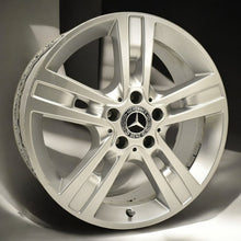 Load image into Gallery viewer, 4x Alufelge 18 Zoll 8.0&quot; 5x112 60ET Glanz Silber A1644015702 Mercedes-Benz W164
