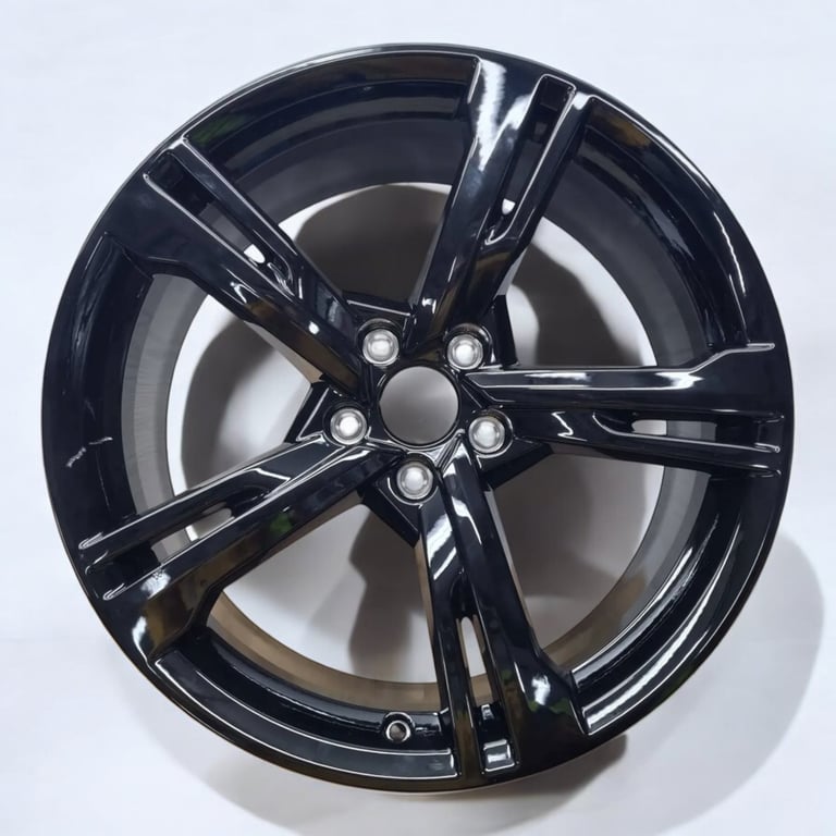 1x Alufelge 19 Zoll 8.5" 5x112 32ET Glanz Schwarz 8W0071499B Audi A4 Rim Wheel FEL6524109970fk