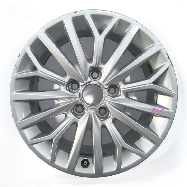 1x Alufelge 16 Zoll 7.0" 5x112 48ET Glanz Silber 8V0601025BJ Audi A3 Rim Wheel