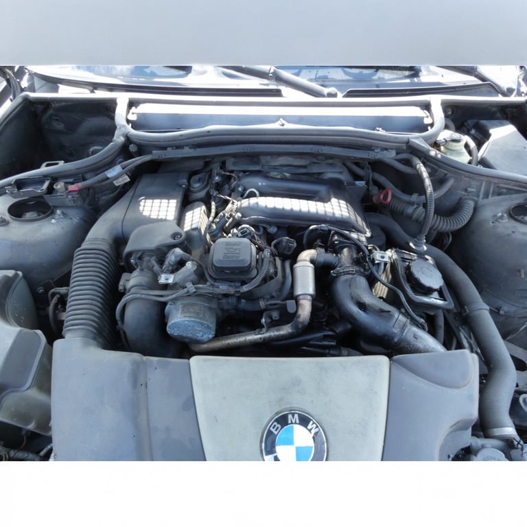 Motor BMW E46 M47D20 2.0 150PS 110kW 234TKm 2001 Diesel Engine Komplett