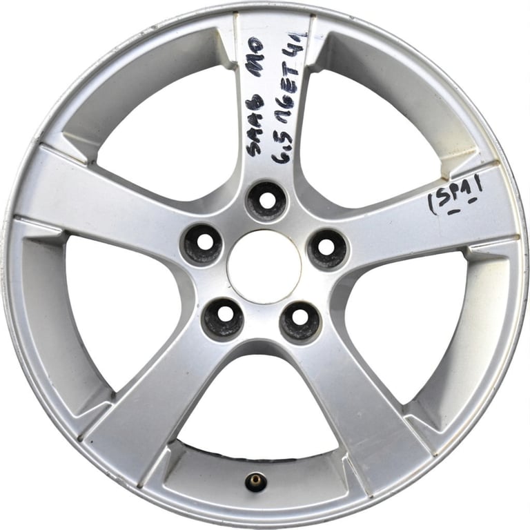 1x Alufelge 16 Zoll 6.5" 5x110 41ET 12787994 Saab 9-5 9-3 Rim Wheel