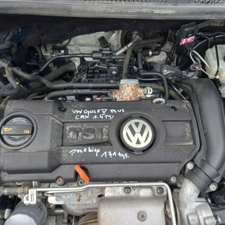 Motor VW Golf V Plus I CAXA 1.4 TSI 122PS 90kW 171TKm 2009 Benzin Unkomplett
