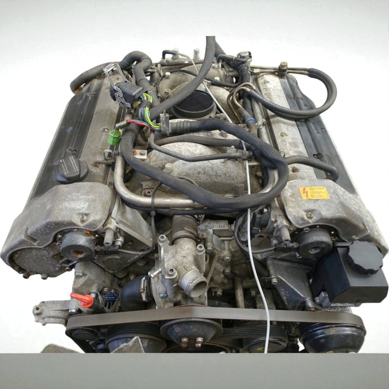 Motor Mercedes-Benz W140 W210 119981 4.2 279PS 205kW 128TKm 1997 Benzin Komplett