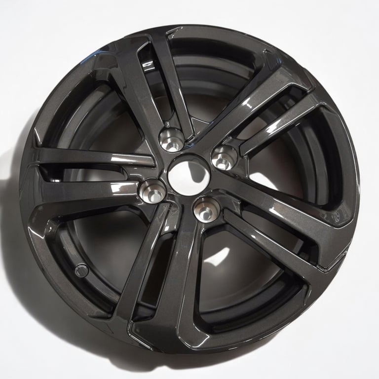 1x Alufelge 16 Zoll 6.0" 4x108 23ET Glanz Graphit Peugeot Rim Wheel FEL7373948800pl