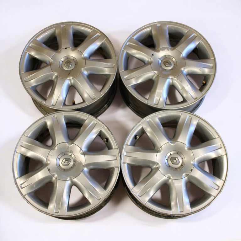 4x Alufelge 16 Zoll 7.0" 4x114.3 40300-0035R Renault Laguna Iii Rim Wheel
