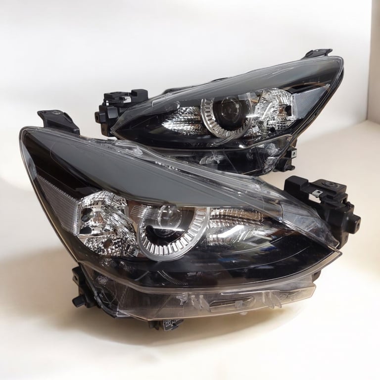 Frontscheinwerfer Mazda 2 D43N-51030 D43N-51040 LED Ein Satz Headlight