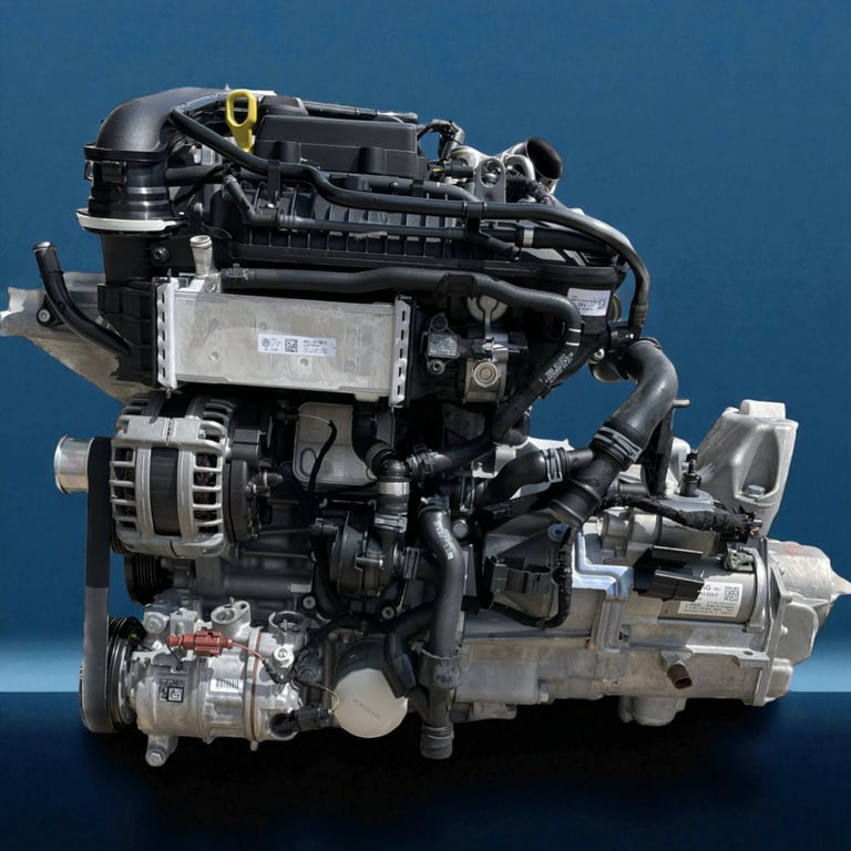 Motor Audi VW A3 A1 Golf VIII T-Cross DLA 1.0 TSI 110PS 2TKm Benzin Komplett