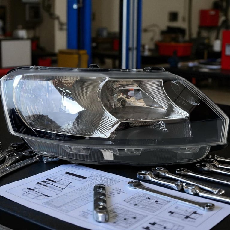 Frontscheinwerfer Skoda Rapid 5JB941018 Rechts Scheinwerfer Headlight SCH8889784032rl