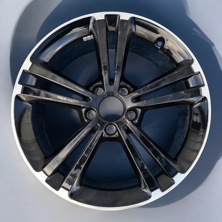 1x Alufelge 18 Zoll 7.5" 5x112 49ET Glanz Schwarz A1774011300 Mercedes-Benz W177 FEL2860061796ui