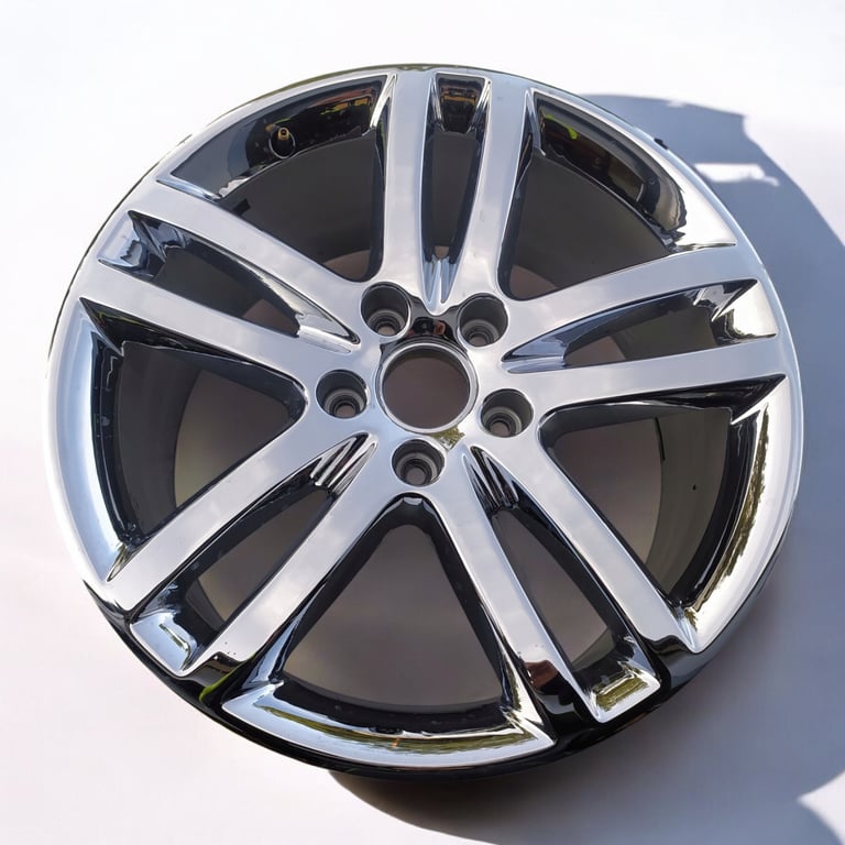1x Alufelge 20 Zoll 9.0" 5x130 60ET Glanz Silber 4L0601025Q Audi Q7 Rim Wheel FEL3396138134la