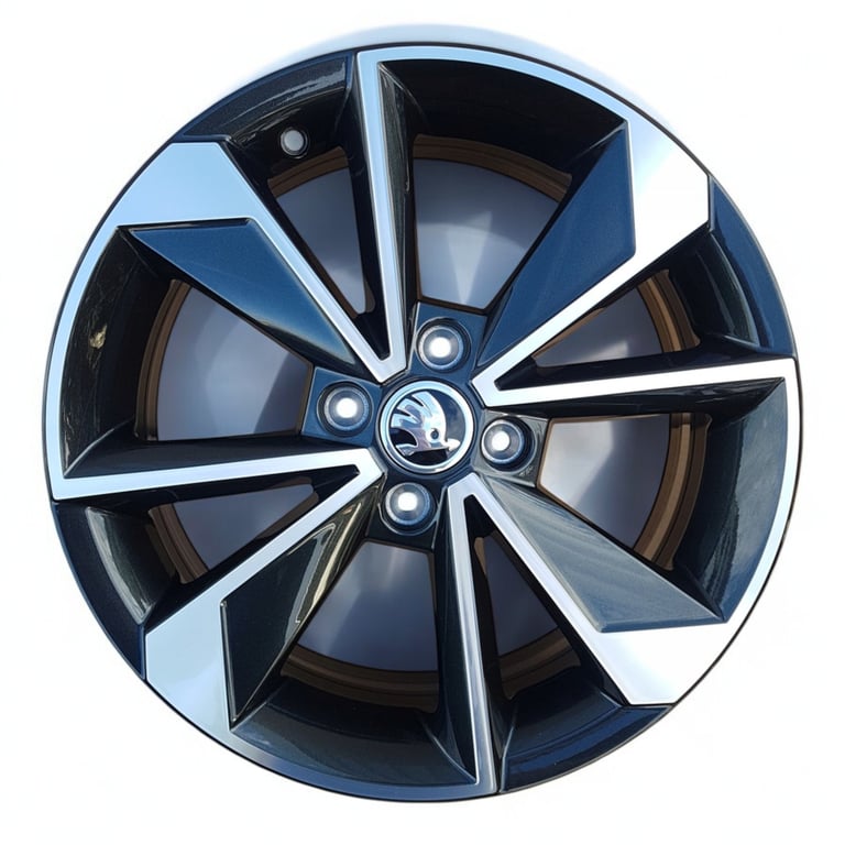 1x Alufelge 16 Zoll 6.0" 4x100 43ET 1ST601025J Skoda Citigo Rim Wheel FEL1818388388hg