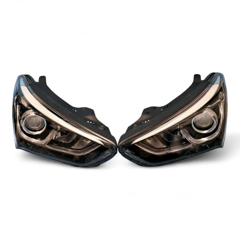 Frontscheinwerfer Hyundai Santa I Fe Xenon Ein Satz Scheinwerfer Headlight SCH4485318371zx