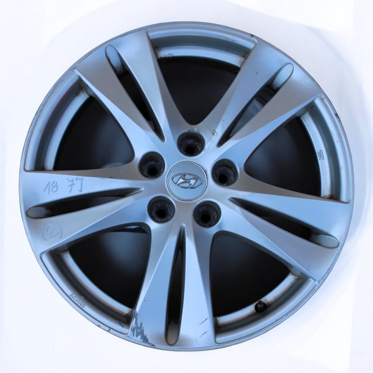 1x Alufelge 18 Zoll 7.0" 5x114.3 Hyundai Santa Fe Rim Wheel FEL6743002974ws