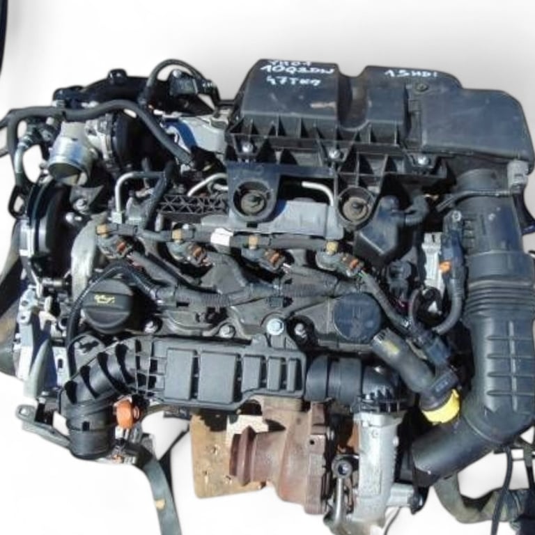 Motor Peugeot I YH01 10Q3DW 1.5 HDI 47TKm Diesel Engine Komplett