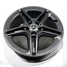 Load image into Gallery viewer, 4x Alufelge 18 Zoll 7.5" 5x112 44ET Matt Schwarz A2054019500 Mercedes-Benz A205 FEL3891456900ep