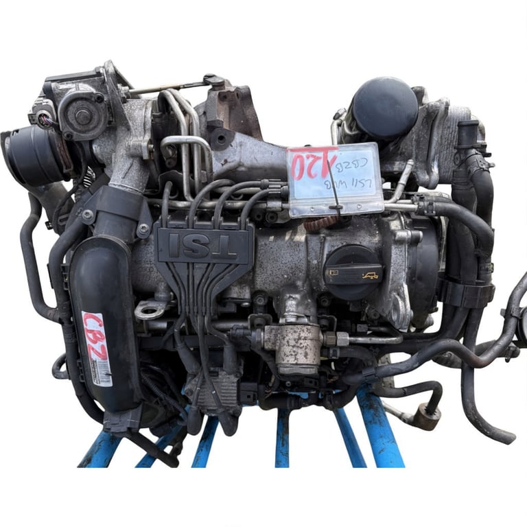 Motor VW CBZB 1.2 TSI 105PS 77kW 193TKm Benzin Engine Komplett