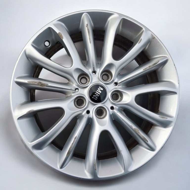 1x Alufelge 17 Zoll 7.5" 5x112 54ET Glanz Schwarz 36116856046 Mini Clubman F54