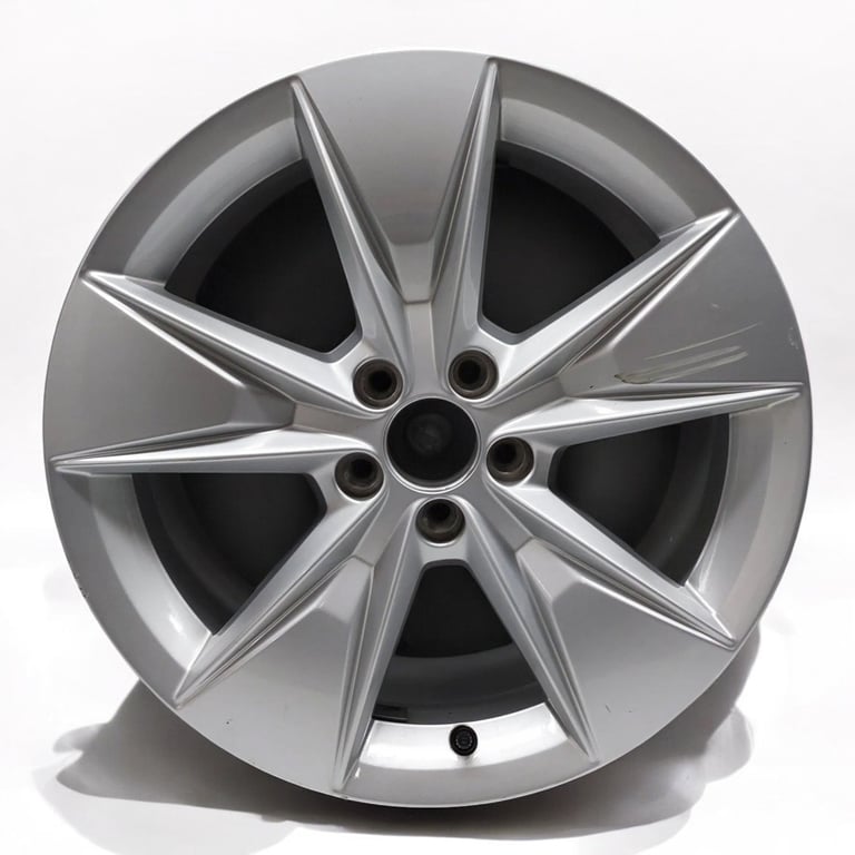 1x Alufelge 18 Zoll 7.5" 5x108 50 5ET Glanz Silber 31680200 Volvo S60 V60