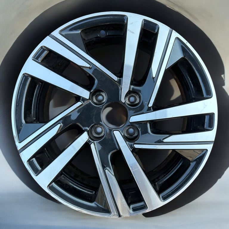 1x Alufelge 16 Zoll 6.5" 4x108 38ET Glanz Graphit 9825165280 Mg 2008 208 Ii