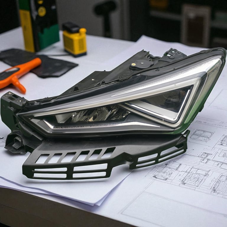 Frontscheinwerfer Seat Tarraco 5FJ941007J Full LED Links Scheinwerfer Headlight