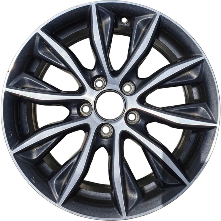 1x Alufelge 17 Zoll 7.0" 5x114.3 50ET HL46811 Honda Civic Rim Wheel