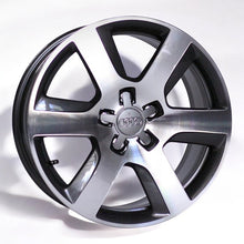 Load image into Gallery viewer, 4x Alufelge 17 Zoll 8.0" 5x112 39ET Glanz Grau 4G0601025BK Audi A6 C7 B9 Mg FEL7303267263gv