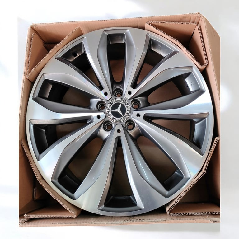 1x Alufelge 20 Zoll 8.5" 5x112 40ET A2534012300 Mercedes-Benz Glc Rim Wheel FEL2193463747ot